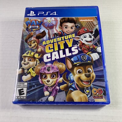 Paw Patrol The Movie Adventure City Calls - PlayStation 4 - BRAND NEW SEALED