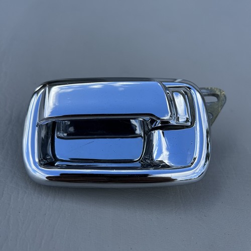 1975 Rolls Royce Left Drivers Side Interior Door Handle Assembly Chrome OEM - Picture 8 of 24
