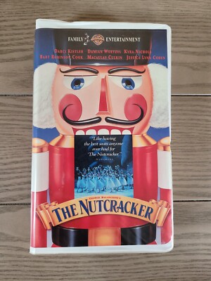 George Balanchine's The Nutcracker Clamshell VHS 1995 Macaulay Culkin Warner Bro