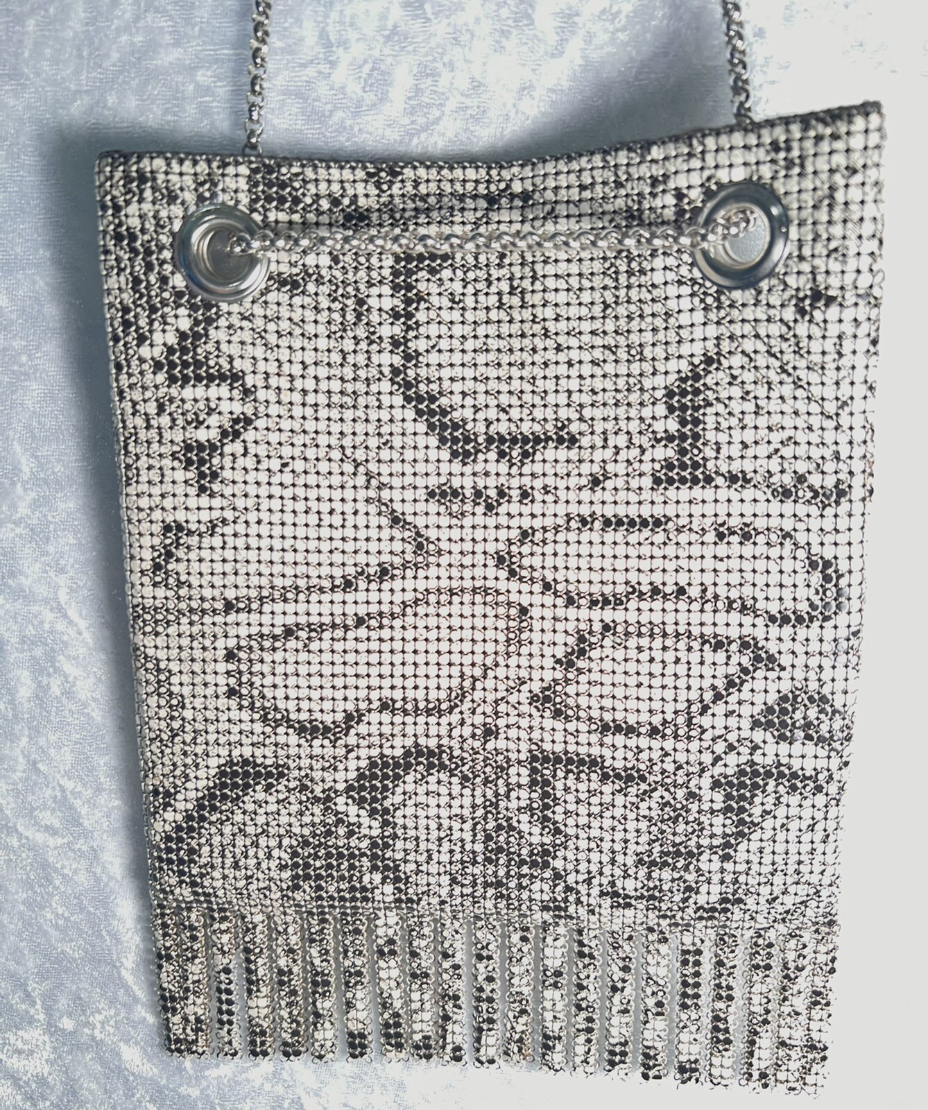 Whiting and Davis Co, Python Black and WhiteMesh … - image 3