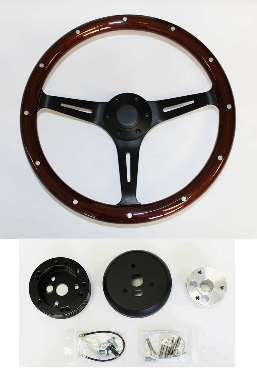 1995-99 Chevrolet Full Size Pick Up Black On Black Steering Wheel 14