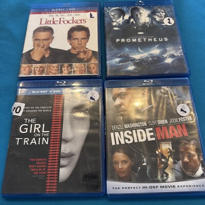 Blu-ray Movie Lot (Comedy, Drama, Thriller) Little Fockers 3:10 To Yuma And More