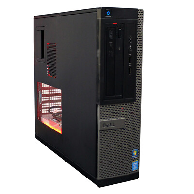 Dell i7 FHD Gaming Computer PC 16GB 256GB SSD 1TB HD AMD RX 550 4GB Wi-Fi BT W10