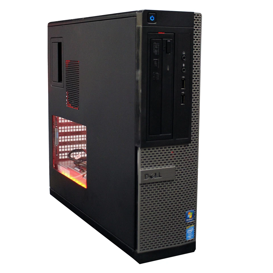 Dell i7 FHD Gaming PC 16GB 256GB 1TB AMD RX 550 4GB Wi-Fi BT W10 w/ ASUS 27" FHD - Image 3 of 4