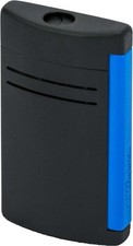 S.T. DUPONT MAXIJET 3 "FLUO" JET FLAME LIGHTER / 020171 BLUE-BLACK