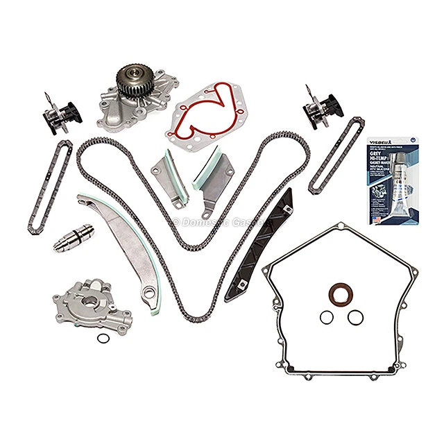 Dodge Magnum Chrysler 2008 2,7 L cadena de distribución kit de bomba de agua y aceite + tensor + cubierta Foto 4 de 4