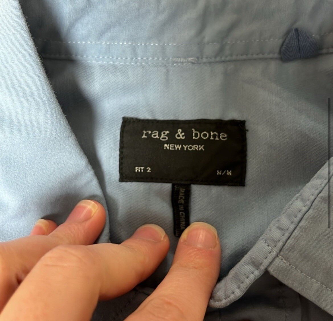 Rag & Bone button-down size medium - image 3