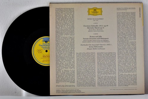 DGG TULIP STEREO SLPM 139029 GERM 1967 TCHAIKOVSKY Ouverture 1812 - Romeo&Juliet - Picture 2 of 2
