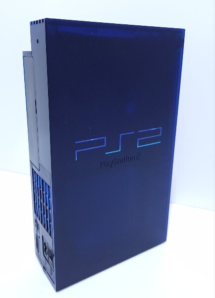 PlayStation 2 SCPH-50000MB Midnight Blue PS2 Software Set