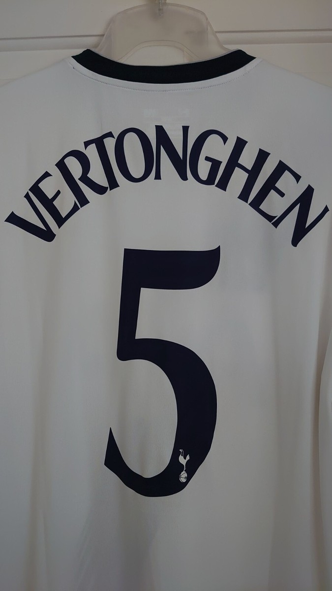 Matchwornshirt Jan Vertonghen Jersey Number Tottenham Hotspur