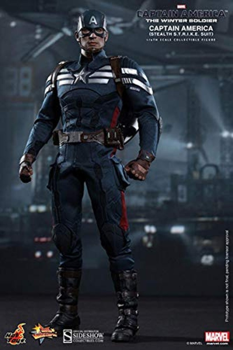 Hot Toys MMS243 Stealth STRIKE Steve Rogers Set Captain America