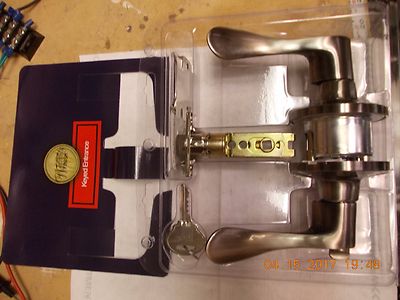 Wright Entrance Lockset, Pewter Lever Set RVE151 US15A