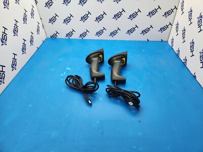 YHDAA YHD-1200 2D Wired Barcode Scanner Lot of 2