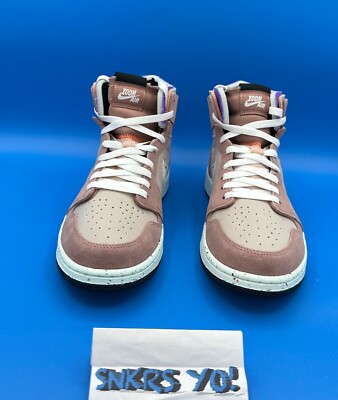 Jordan 1 High Zoom Air CMFT Fossil Stone (CT0978-201) Men display picture 1