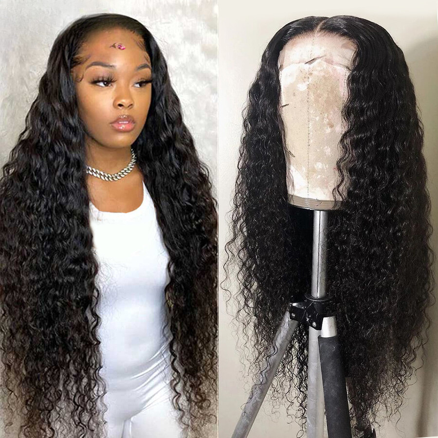 13x4/13x6 HD Hair Wigs PrePlucked Brazilian Wave Lace  display picture 1