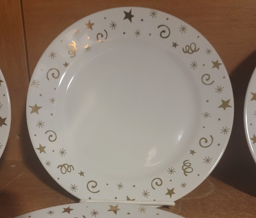 Pampered Chef CELEBRATION PARTY Salad plate set of 8, 8 1/4", Excellent - Picture 5 of 14