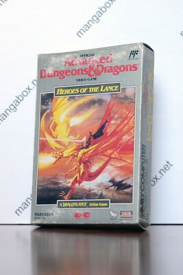 ADVANCED DUNGEONS & DRAGONS FAMICOM (NES) FC JAP / JPN  NTSC-J  GEBR: akzeptabel