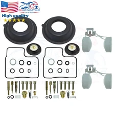 Carburetor Repair Kit Diaphragm Float Cut-off Valve For Honda Shadow VT1100-US