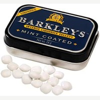Barkleys Liquorice Mint Coated Pastillen Mit Pfefferminz Lakritz 18G