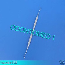 6 Excavator 18 Double Ended Dental Instruments