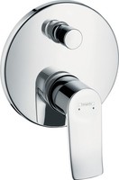 Hansgrohe Metris Einhebel-Wannenmischer Unterputzmodell Mit