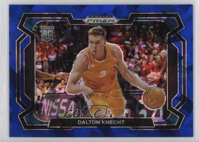 2024 Prizm Draft Picks Blue Ice Variations 19/99 Dalton Knecht #50 Rookie RC 3s8