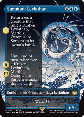 Summon: Leviathan (Borderless) [FINAL FANTASY] Near Mint