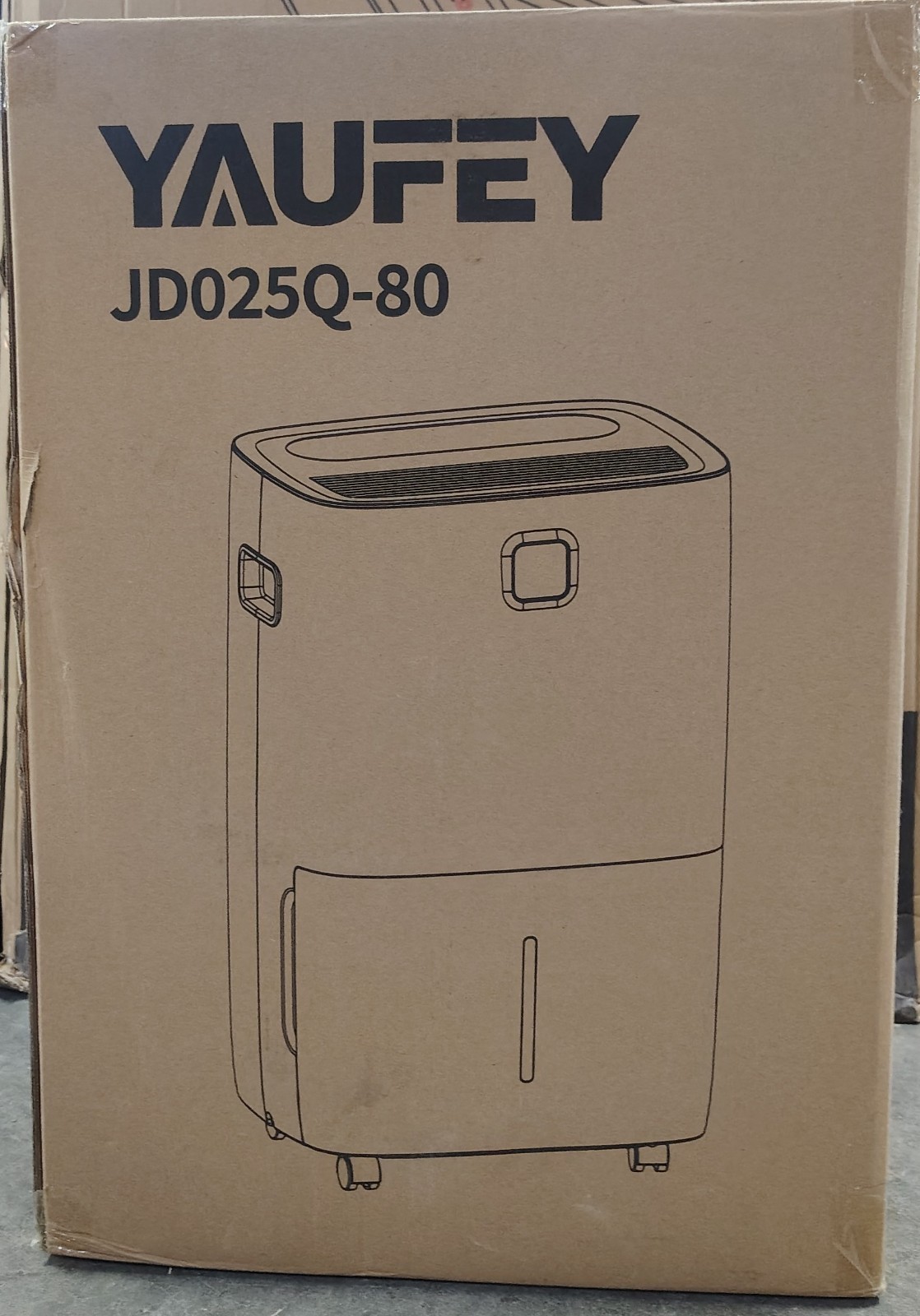 Yaufey 80 Pints Energy Star Dehumidifier, Basement Large Room up to 5000 sq ft