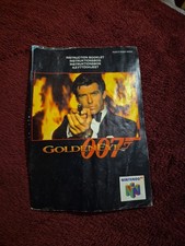 Goldeneye 007 Nintendo 64 N64 Game Manual Instruction Booklet