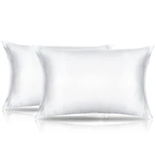 Small Pillow Cases 2 Pack Mini Pillow Cases 14x20 Breathable Silky Soft Toddler