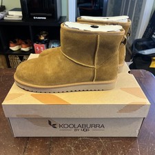 Koolaburra By UGG Women's Boots Koola Mini II In Chestnut US Size 11 Q22