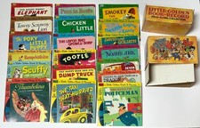 Near Complete Collection (19/28) 1977 Little Golden Book-Record Read-Along &Case