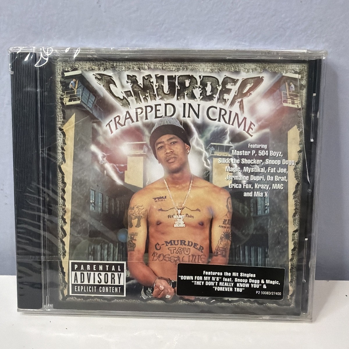 Trapped In Crime [PA] by C-Murder (CD, Sep-2000, No Limit Records