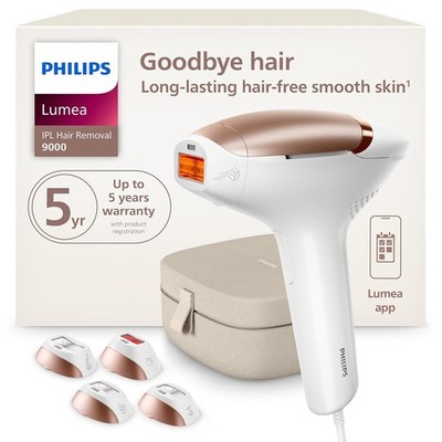 Philips Lumea 9000 Series IPL Hair Removal Device w/ Luxury Beauty Box BRI984/03