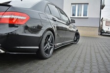 Street+ Seitenschweller Leisten passend für Mercedes E63 AMG W212 schwarz Hochgl Street+ Seitenschweller Leisten passend für Mercedes E63 AMG W212 schwarz Hochgl