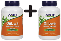 2 X Now Foods Ojibwa Herbal Extract, 450Mg - 180 Vcaps (305,28 Eur/Kg)