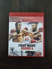 Fight Night Round 4 (Sony PlayStation 3, 2009) Complete CIB W/Manual