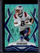 2025 Panini Phoenix Stefon Diggs Teal Mojo #/50 Patriots