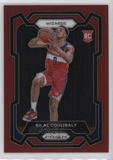 2023-24 Panini Prizm Red Prizm /299 Bilal Coulibaly #153 Rookie RC