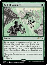 MTG English Veil of Summer NM Foil Secret Lair