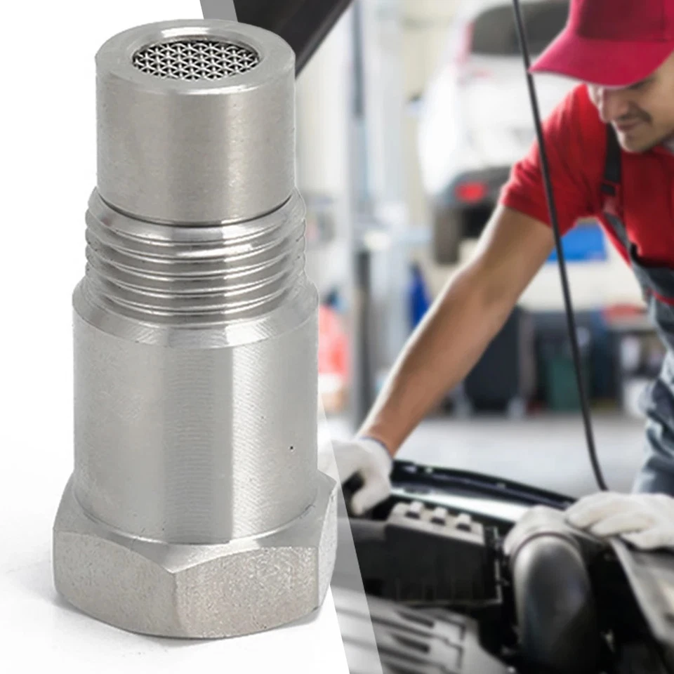 2X Oxygen O2 Lambda Sensor Catalytic Converter Check Fix CEL Spacer Adapter Plug - Image 4 of 4