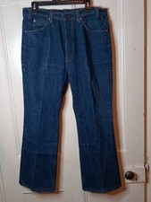 Vintage Levi's 20517-0217 Orange Tab 517 Jeans ACTUAL 36 X 29
