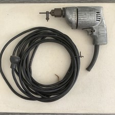Vintage 1/4 Drill Thor Silver Line Standard Duty Model 6374 DC or AC 50Hz READ!