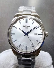 Tissot PR 100 Quartz Jungfraubahn 40mm Silver Dial Mens Watch T150.410.11.031.00
