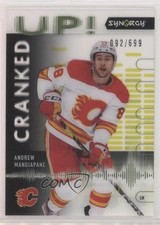 2022-23 Upper Deck Synergy Cranked Up 92/699 Andrew Mangiapane #CU-AM z6b