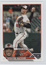 2023 Topps Complete Set 582 Montgomery Club Spenser Watkins #393 0c4