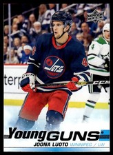 2019-20 Upper Deck Young Guns Joona Luoto Rookie Winnipeg Jets #487
