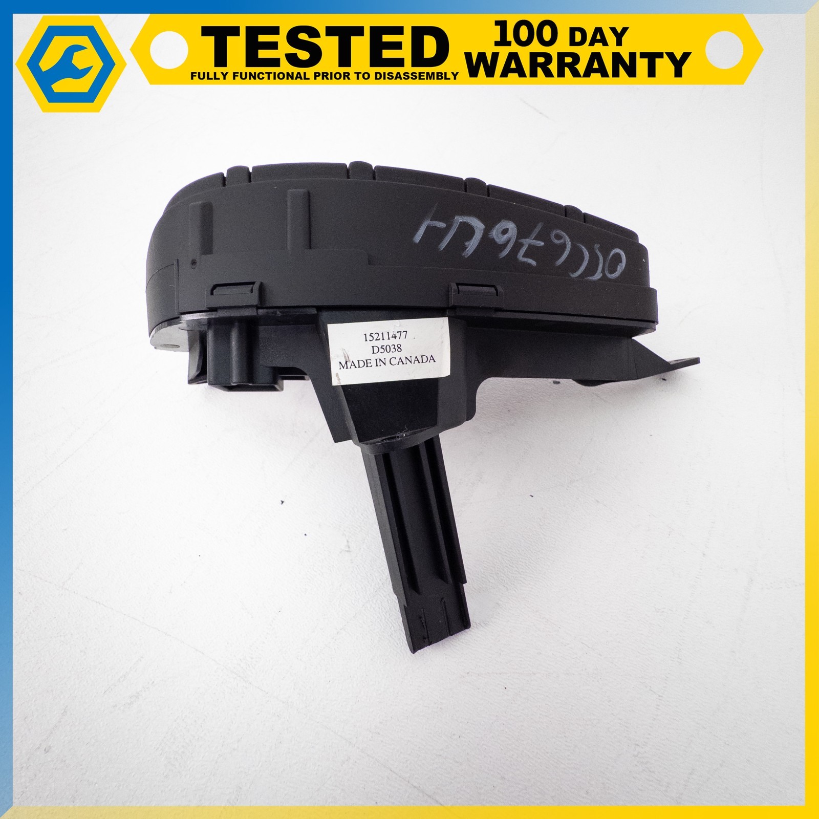 05-13 CHEVROLET CORVETTE C6 FRONT LEFT HEADS UP DISPLAY SWITCH HUD CONTROL OEM