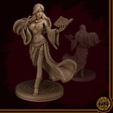 Dungeons & Dragons Playable Character Female Human Kali - Sorcerer, Wizard