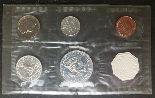 1964 United States Mint Proof Set with Accent Hair Kennedy Half - 第 2/4 張圖片